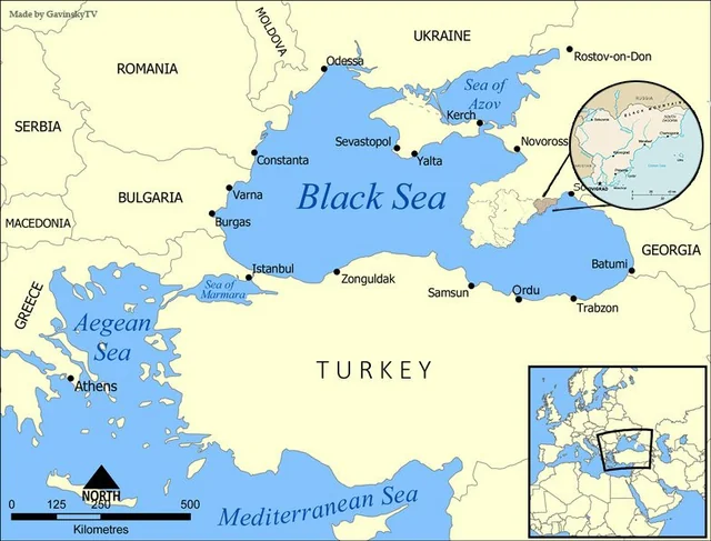 Mapa Černarusi